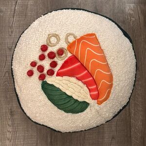 Sushi Roll Decorative Pillow